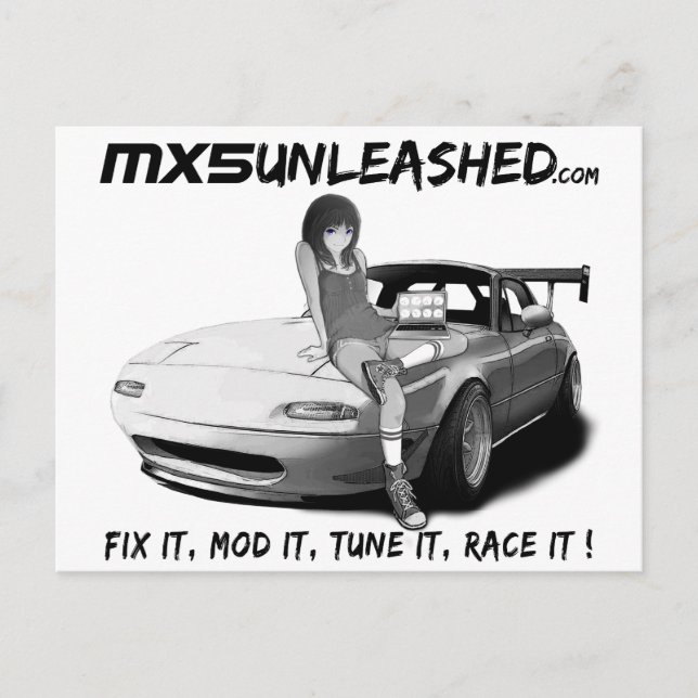 Carte postale MX5 (Devant)