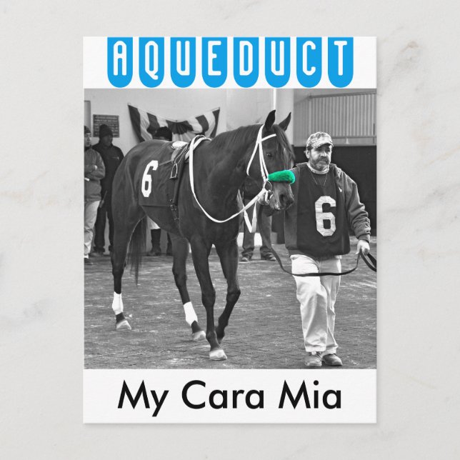 Carte Postale My Cara Mia (Devant)