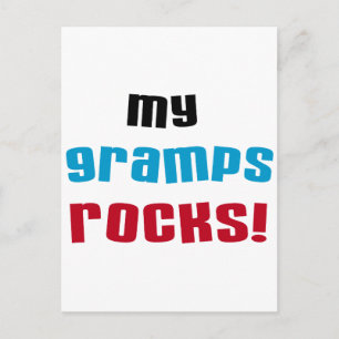 Carte Postale My Gramps Rocks T-shirts et cadeaux