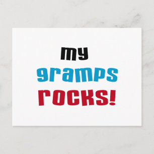 Carte Postale My Gramps Rocks T-shirts et cadeaux