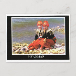 Carte Postale Myanmar