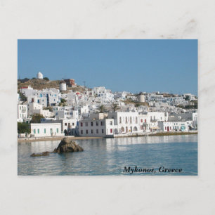 Carte postale Mykonos Grèce