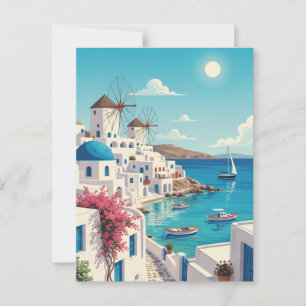 Carte Postale Mykonos Grèce Cyclades Voyages