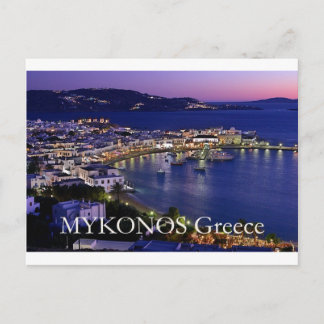 Carte Postale mykonos_nuit