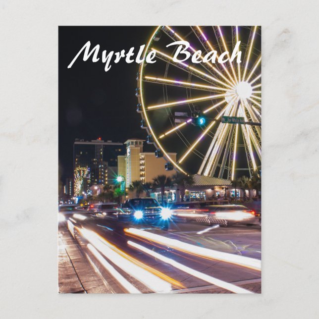 Carte Postale Myrtle Beach (Devant)