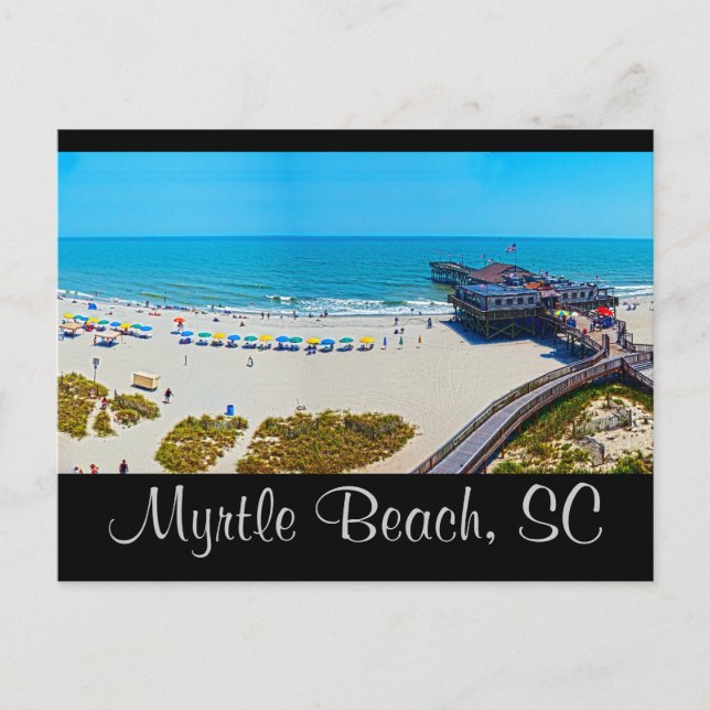 Carte Postale Myrtle Beach SC (Devant)