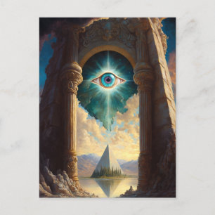 Carte postale Mysmique Pyramide OE