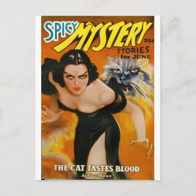 Carte Postale mystère épicé (Devant)