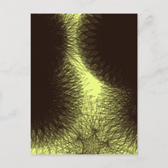 Carte Postale mystère étrange 576 art abstrait (Devant)