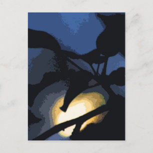 Carte Postale Mystérieuse Lune