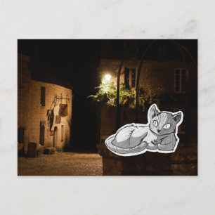 Carte Postale Mysterious Cat