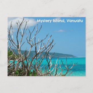 Carte postale Mystery Island, Vanuatu.