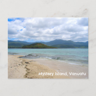 Carte postale Mystery Island, Vanuatu.