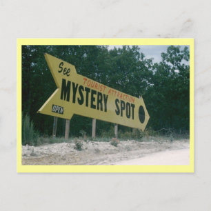 Carte Postale Mystery Spot, Floride Attraction touristique Vinta