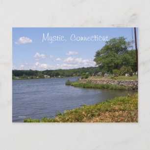 Carte Postale Mystic, Connecticut