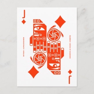 Carte Postale Mythe Mammon Valet de Carreaux