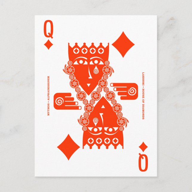 Carte Postale Mythos Lakshmi reine des diamants (Devant)
