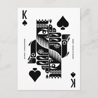 Carte Postale Mythos Osiris roi des pique