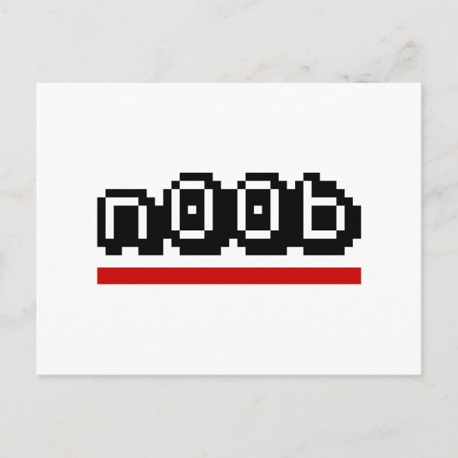 Carte Postale n00b (Devant)