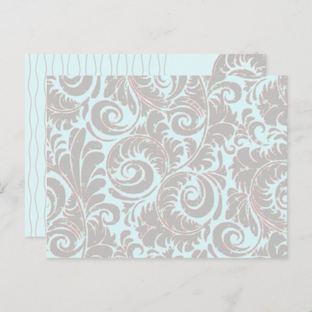 Carte postale n° 2 Scrolls (Devant / Derrière)