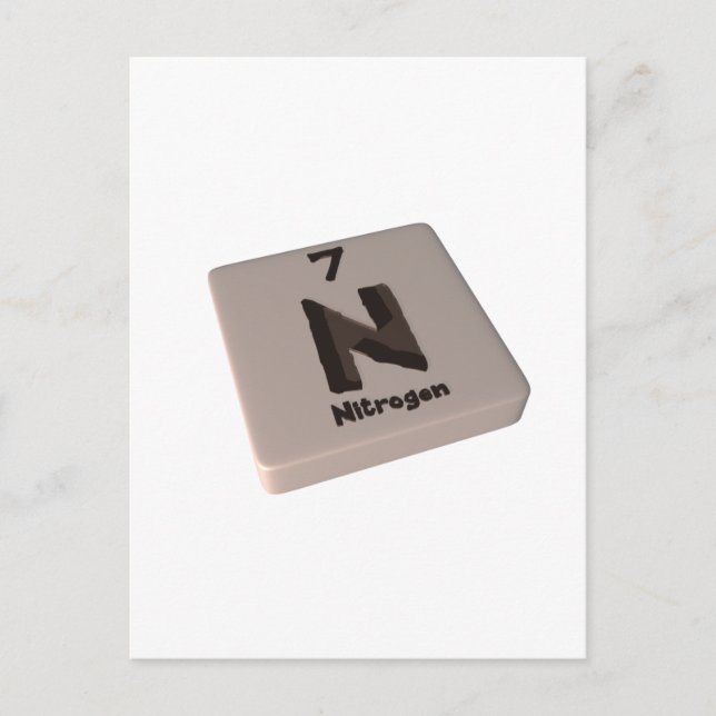 Carte Postale N azote (Devant)