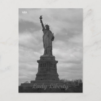 Carte Postale N.Y.E Lady Liberty
