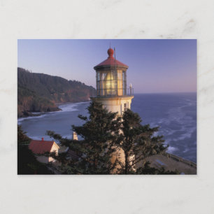 Carte Postale NA, États-Unis, Oregon, phare de Heceta Head,
