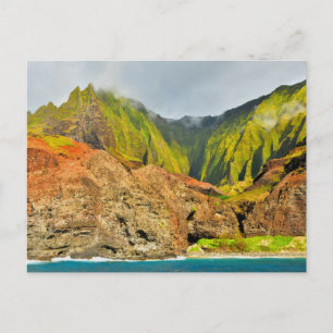Carte Postale Na Pali Coast Kauai, Hawaii