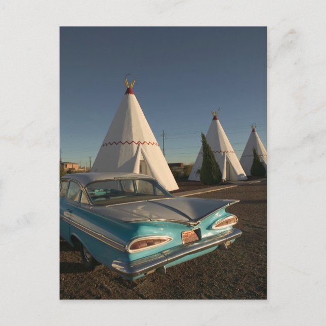 Carte Postale NA, USA, Arizona, Holbrook Route 66, Wigwam (Devant)