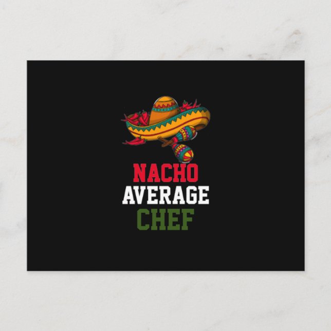Carte Postale Nacho Average Chef  (Devant)