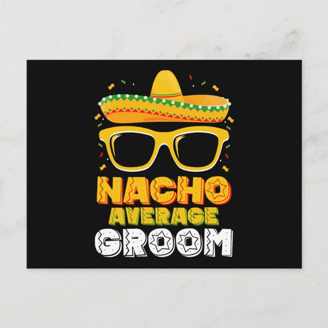 Carte Postale Nacho Mariage de chambre moyenne Cinco de Mayo (Devant)