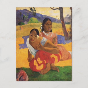 Carte Postale 'Nafea Faa Ipoipo' - Paul Gauguin