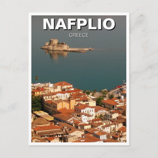 Carte Postale Nafplio Grèce Travel (Devant)