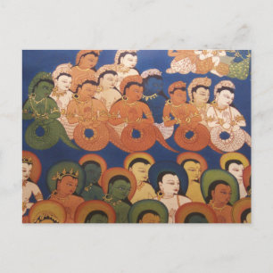 Carte Postale Nagas et Devas Bouddhiste Tibet du XIe siècle