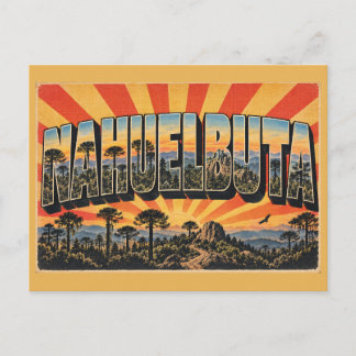 Carte Postale Nahuelbuta CL Araucaria des singes Forêt ancienne 