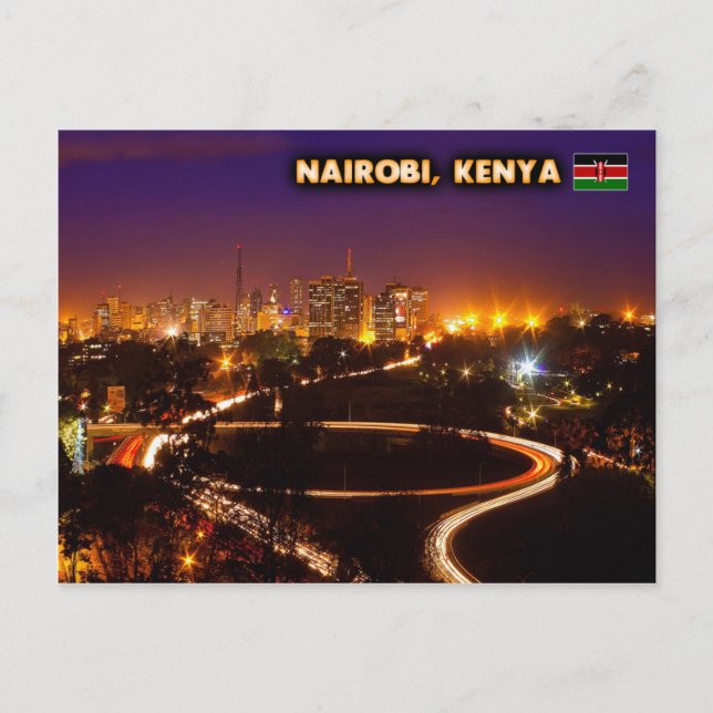 Carte postale Nairobi Kenya (Devant)