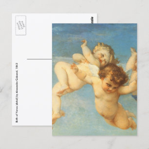 Carte Postale Naissance de Vénus, détail des Anges par Alexandre