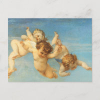 Naissance de Vénus, détails des anges par Alexandr