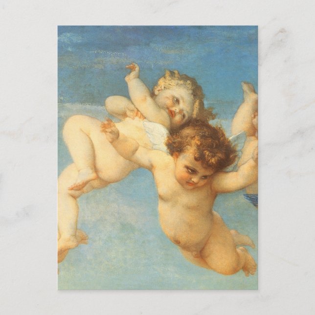Carte Postale Naissance de Vénus, détails des anges par Alexandr (Devant)