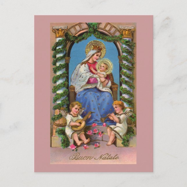 Carte Postale Naissance du Christ (Devant)