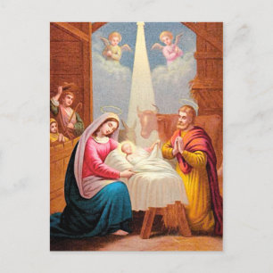 Carte Postale Naissance du Christ
