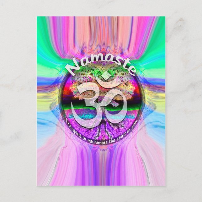 Carte Postale Namaste (Devant)