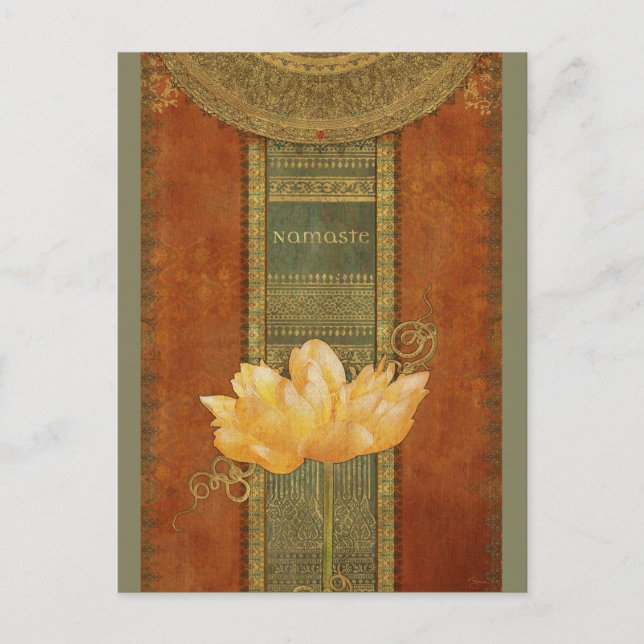Carte postale Namaste (Devant)