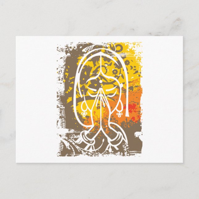 Carte Postale Namaste Gift (Devant)