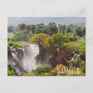 Carte Postale Namibie Kunene River Epupa Falls Paysage Nature