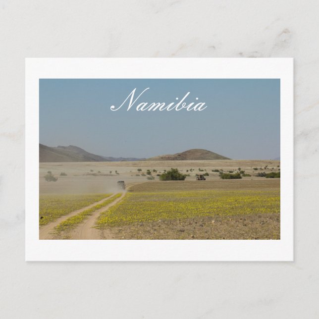 Carte Postale Namibie Wilderness Road Paysage Nature (Devant)