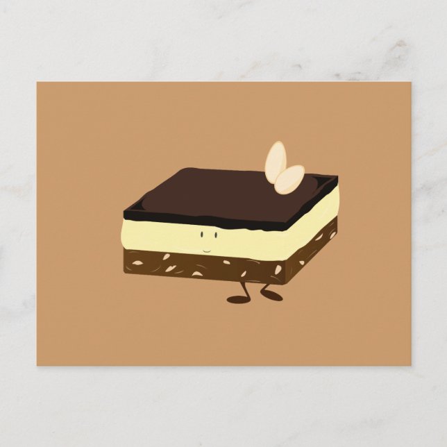 Carte Postale Nanaimo bar souriant (Devant)