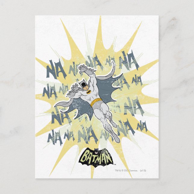 Carte Postale NANANANANA Batman Graphic (Devant)