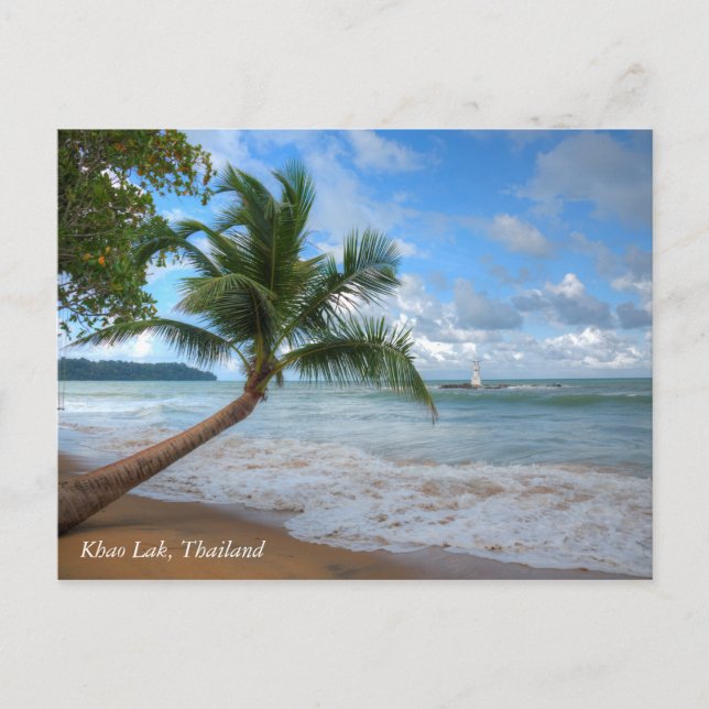 Carte Postale Nang Thong Beach, Khao Lak, Thaïlande (Devant)