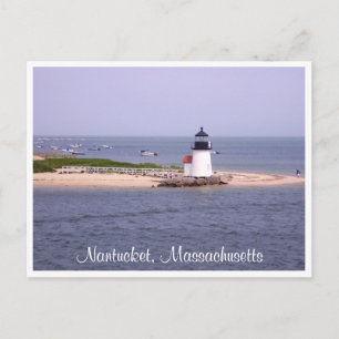 Carte postale Nantucket Mass Brandt Point Lighthou
